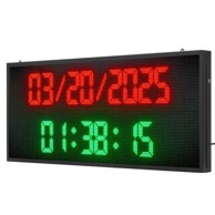 VEVOR LED znak P6, puna boja, fleksibilni digitalni skrolirajući panel, 99 x 412 x 55 cm