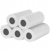 KRUZZEL Termalni papir (zamjenski kolut) za foto termalni pisač 5 kom, bijela