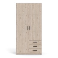 TVILUM Ormar u dekoru hrasta u prirodnoj boji 99x200 cm Sprint