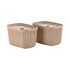 ZONE Košare u setu 2 kom 23x16x20. 5 cm Pulp 