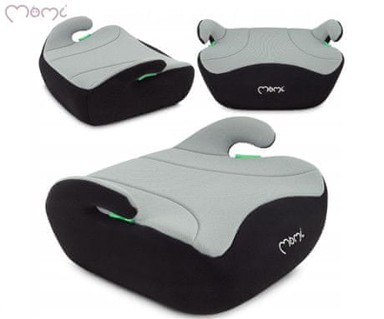MOMI Autosjedalica, LIKO, i-Size, 125-150 cm, 39 x 43 x 20 cm, crno-siva