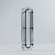 STEALKEY CUSTOMS Kvadratne cijevi, 120 mm, akril