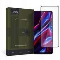 HOFI GLASS PRO + Zaštitno kaljeno staklo za XIAOMI REDMI NOTE 12 / POCO X5 5G CRNO