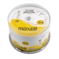 MAXELL CD-R medij XL, 52×, 700 MB, cake, 50 kom