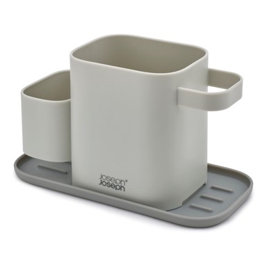 JOSEPH JOSEPH Sivi plastičan držač za deterdžente Duo