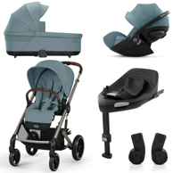 CYBEX Dječja kolica Balios S Lux Stormy Blue Set M – olujno plava