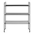 HOUSE NORDIC Crni metalni stalak za cipele Swansea