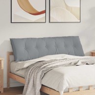 Jastuk za leđa, svijetlo sivi, 160 x 50 cm