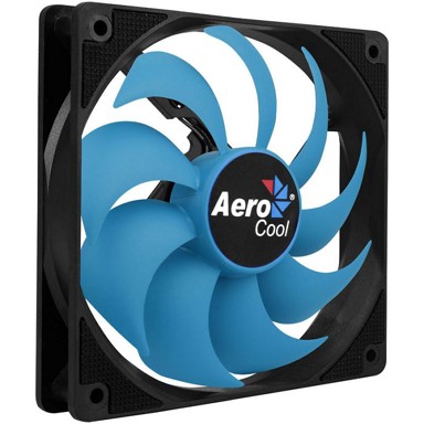 AEROCOOL Računalni ventilator Motion 12 Plus - 120mm, crni/plavi ACF3-MT00220.11