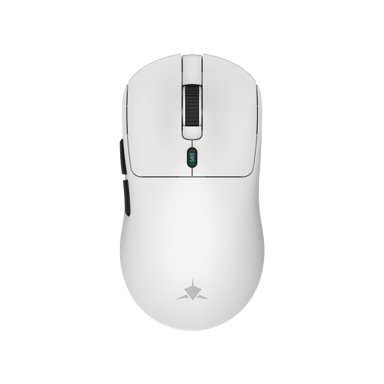 WHITE SHARK Bežični miš GM-9010 Maximus, bijeli, 26.000 DPI