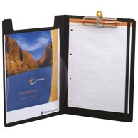 EXACOMPTA Ploča s klipom i preklopom Exaboard Exactive 52134E, A4, PP, crna