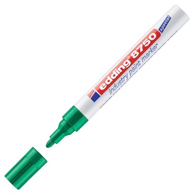 EDDING Marker 8750 2-4mm, zelena