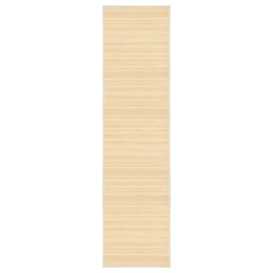 Tepih od bambusa 80 x 300 cm prirodna boja