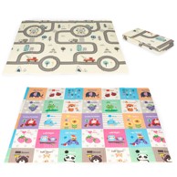 Sklopiva dvostrana podloga za igru CESTA/RIJEČI, na engleskom 180 x 200cm