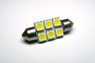HSUN LED žarulja Festoon (C3W C5W C10W) SMDx6 37 mm