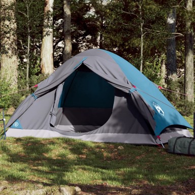 Šator za kampiranje 225 x 135 x 108 cm, plavi