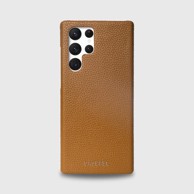 Kožna maskica za Samsung Galaxy S22 Ultra, smeđa 