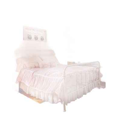 NIKCORP Mreža protiv komaraca za krevet, baldahin s patentnim zatvaračem, 180 x 190 x 200 cm, bijela