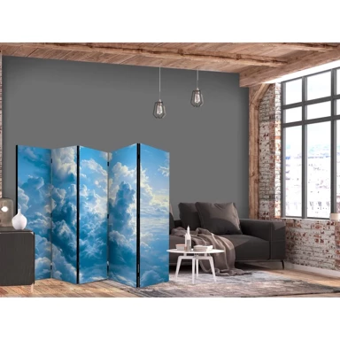 Paravan Ocean u zraku, Valoviti oblaci koji reflektiraju jutarnju svjetlost, 225 x 172 cm