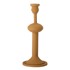 BLOOMINGVILLE Žuti metalni svijećnjak Indica, visina 26 cm