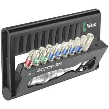 WERA Biciklistički set s bitovima Bicycle set 9