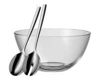 WMF Set za salatu Taverno, 3 dijela, metal i drvo, smeđa