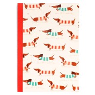 REX LONDON A5 Bilježnica Sausage Dog 60 str.