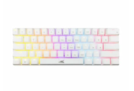 BARACUDA Gaming tipkovnica BGK-03111 DOLPHIN, bijela, crvene tipke, sw