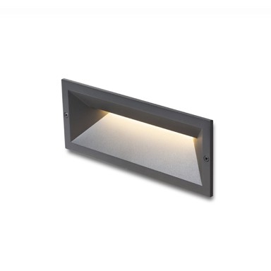 Ugradbena svjetiljka Ragg 230V LED 12W IP65 3000K, crna