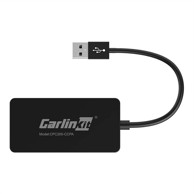 CARLINKIT Bežični adapter Apple CarPlay / Android Auto CCPA, crni