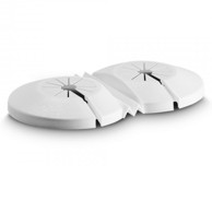 EPRA Pribor za instalacije rozeta univerzalna dvodijelna 1639 PP 2/2 SET 5 KOM