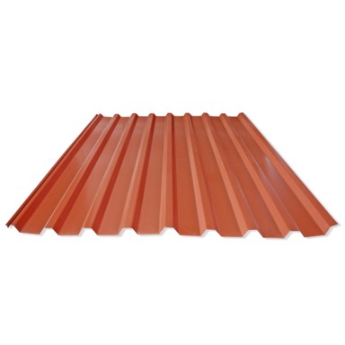 PCB Limena trapezna ploča T-18/137,5 RAL 3009, 200 x 114,5 cm / 2,29 m2, crvena