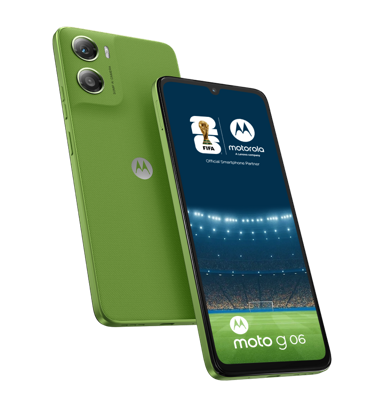 MOTOROLA Moto G06, 4 GB/256 GB, zeleni