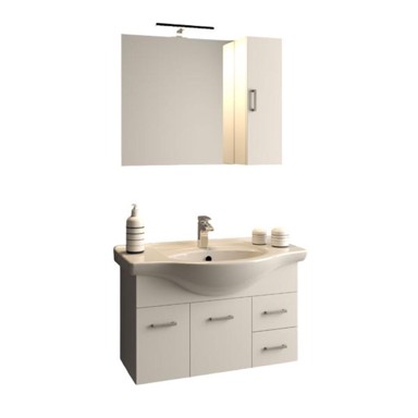 PROGETTO Kupaonski blok Derby 85/S_P, 2 vrata