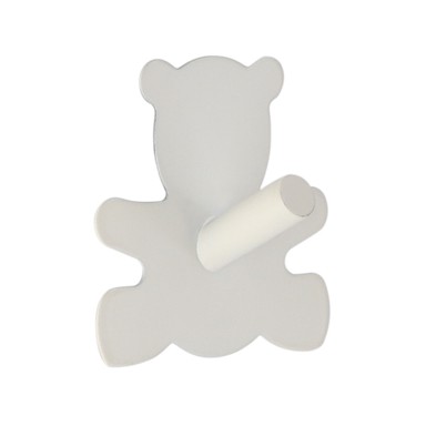 TENDANCE Kupaonski dodatak KUKICA, MEDVJED, 3M, bijela