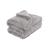 TISECO HOME STUDIO Plišana deka u taupe sivoj boji Teddy, 130x170 cm