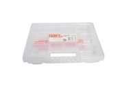 EURO TOOLS Organizator za bitove 150185, 290 x 190 x 35 mm, prozirni