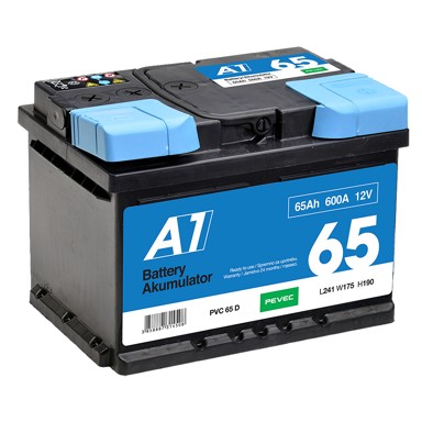 A1 12V/65Ah D+ Akumulator