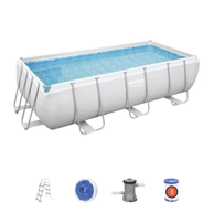 BESTWAY Bazen Power Steel Capri 404 x 201 x 100 cm, set