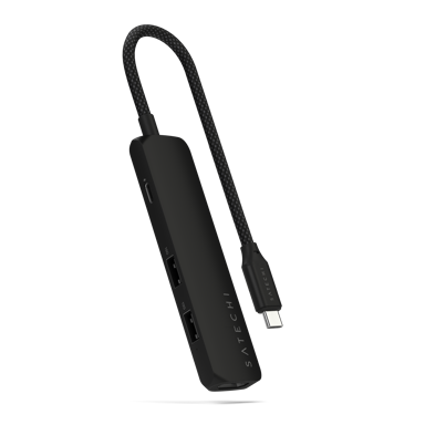 SATECHI HUB 4 u 1 USB-C Slim Multiport Adapter 4K – Black