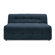BOBOCHIC PARIS Tamnoplavi kauč modul Kleber, 141x93x77 cm