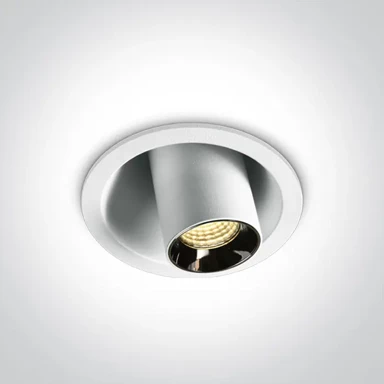 ONE LIGHT Ugradbena svjetiljka led 6w/480lm/3000k bijela dm11106t/w/w