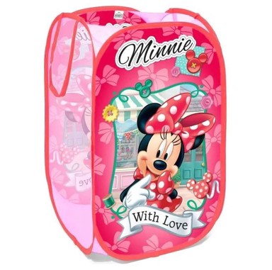 Košara za igračke Minnie, 36 x 36 x 58 cm