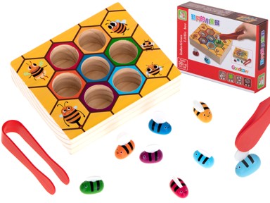 Montessori obrazovna igra, pčelinje saće