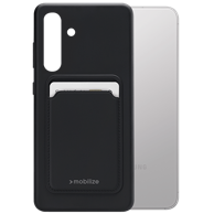 MOBILIZE Cardcase maskica, TPU back cover, Samsung Galaxy S24, crna