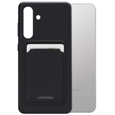 MOBILIZE Cardcase maskica, TPU back cover, Samsung Galaxy S24, crna