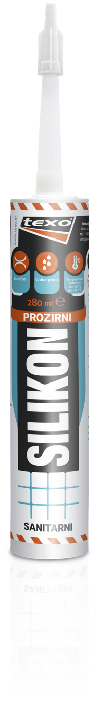 TEXO Silikon Sanitarni Prozirni (280ML)