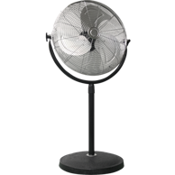 HOME Ventilator SFI 45, samostojeći, 100 W, 45 cm, okruglo postolje, crni