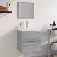 Set kupaonskog namještaja boja hrasta sonome konstruirano drvo