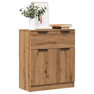 Komoda boja hrasta artisan 60x30x70 cm od konstruiranog drva